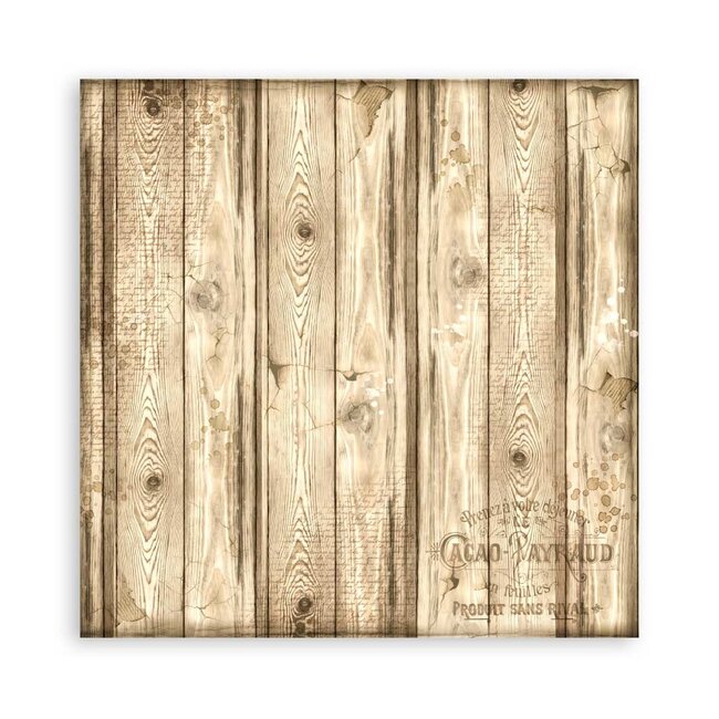 Stamperia Scrapbooking Pad 22 sheets cm 30,5x30,5 (12"x12") Single face - Coffee and Chocolate