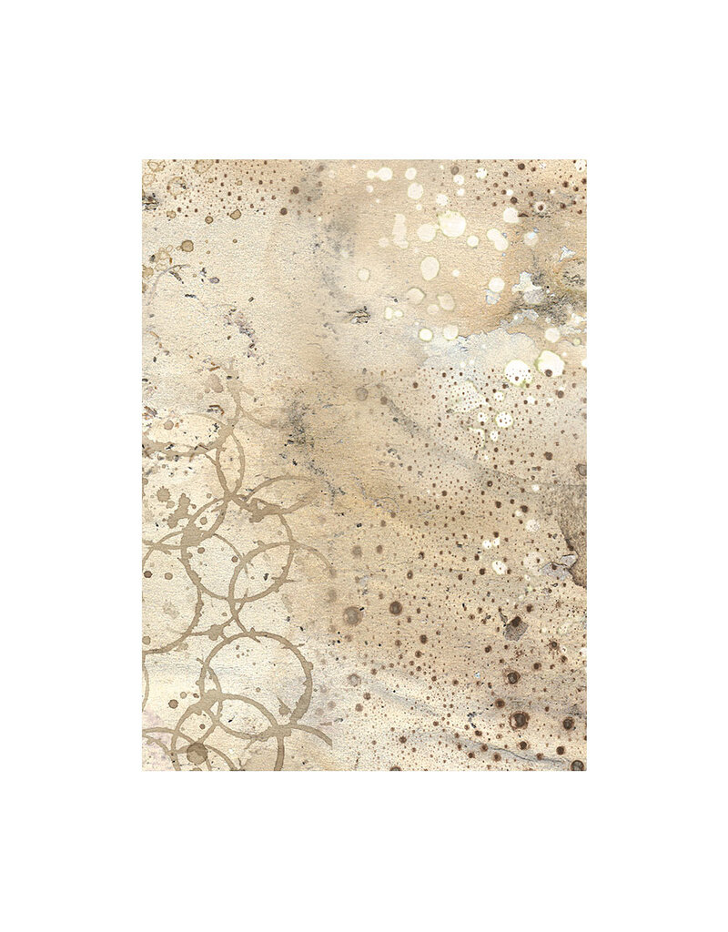 Stamperia Selection 8 Rice paper A6 backgrounds - Coffee and Chocolate