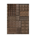 Stamperia Selection 8 Rice paper A6 backgrounds - Coffee and Chocolate
