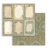 Stamperia Scrapbooking Small Pad 10 sheets cm 20,3X20,3 (8"X8") - Precious