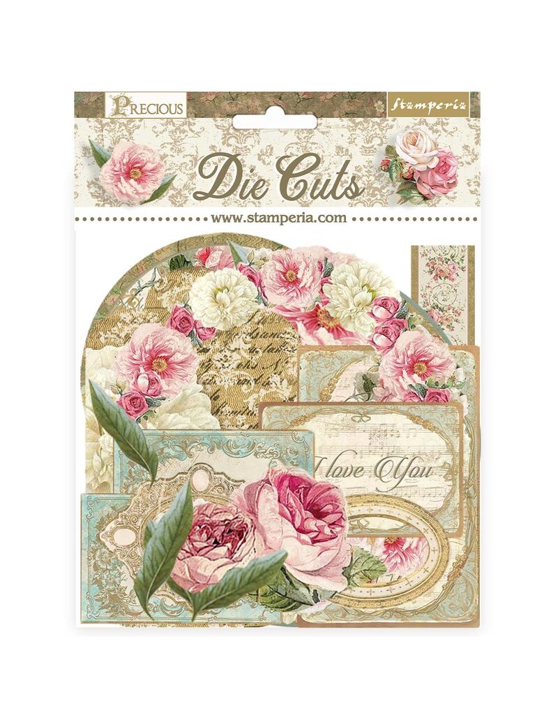 Stamperia Die cuts assorted - Precious