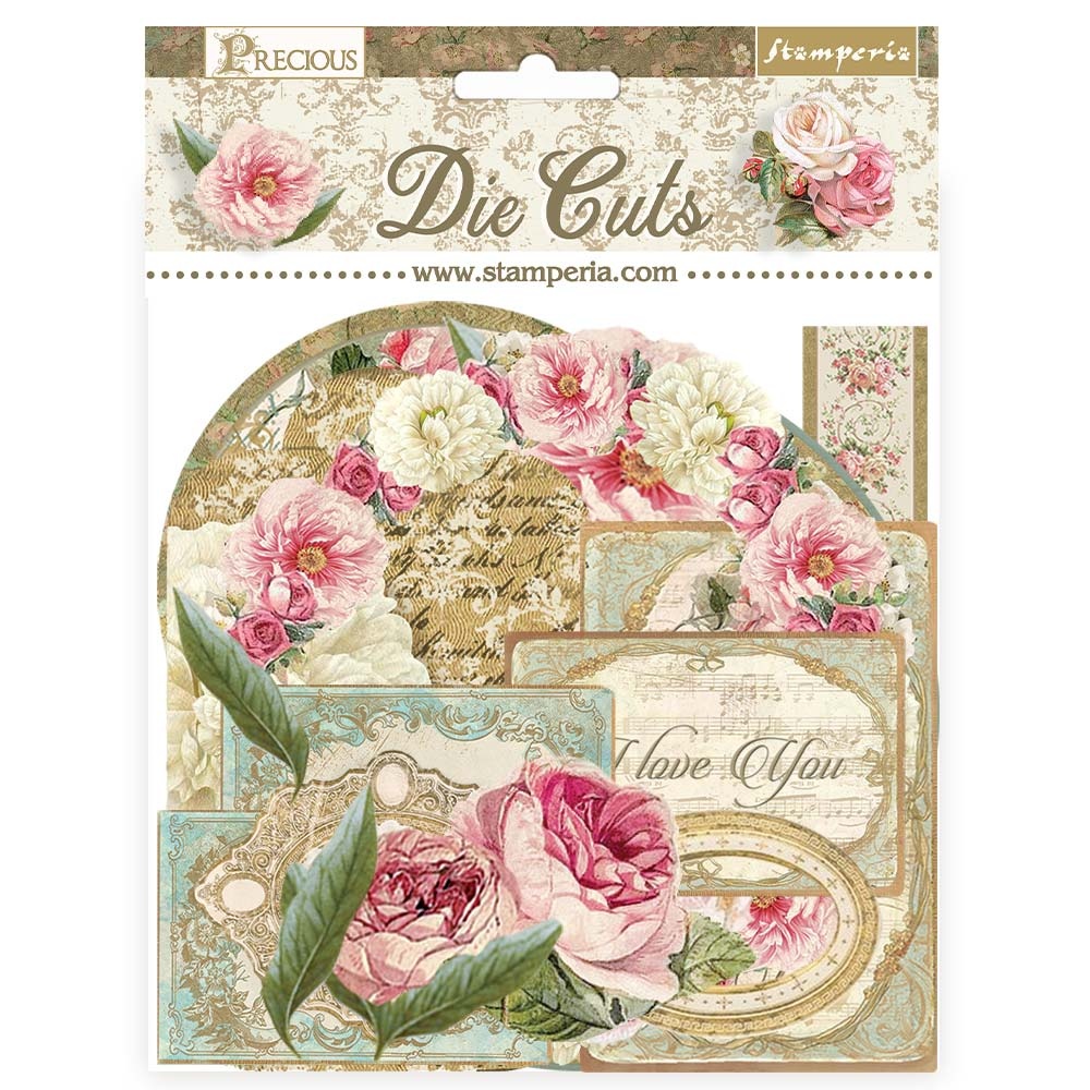 Stamperia Die cuts assorted - Precious