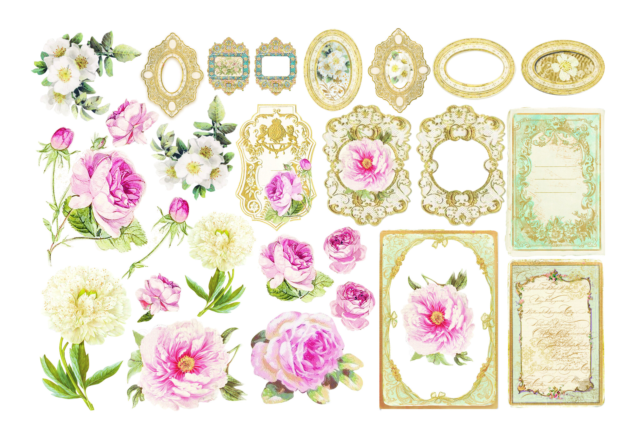 Stamperia Ephemera  - Precious