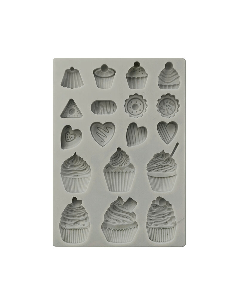 Stamperia Silicon mold A5 - Coffee and Chocolate sweets