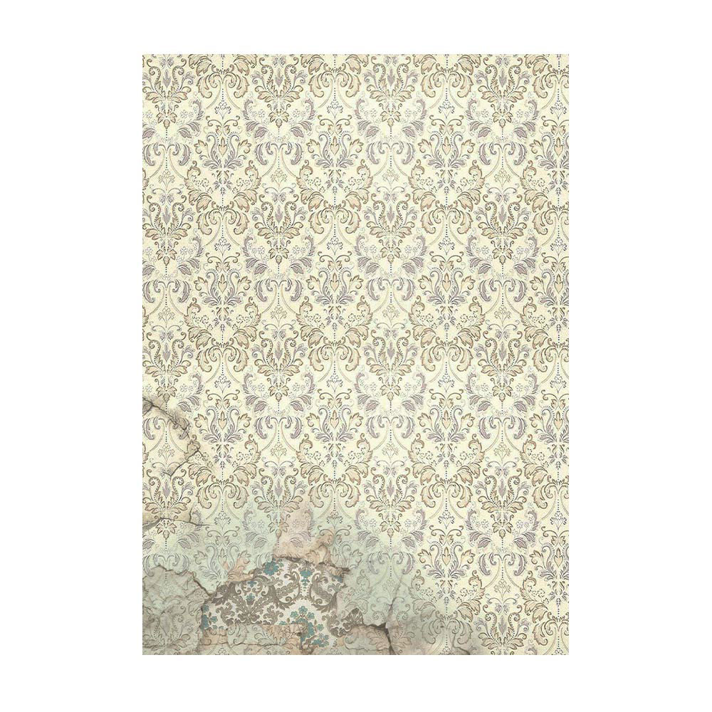 Stamperia Selection 8 Rice paper A6 backgrounds - Voyages Fantastiques