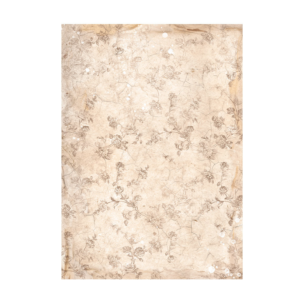 Stamperia Selection 8 Rice paper A6 backgrounds - Romance Forever
