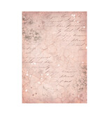 Stamperia Selection 8 Rice paper A6 backgrounds - Romance Forever