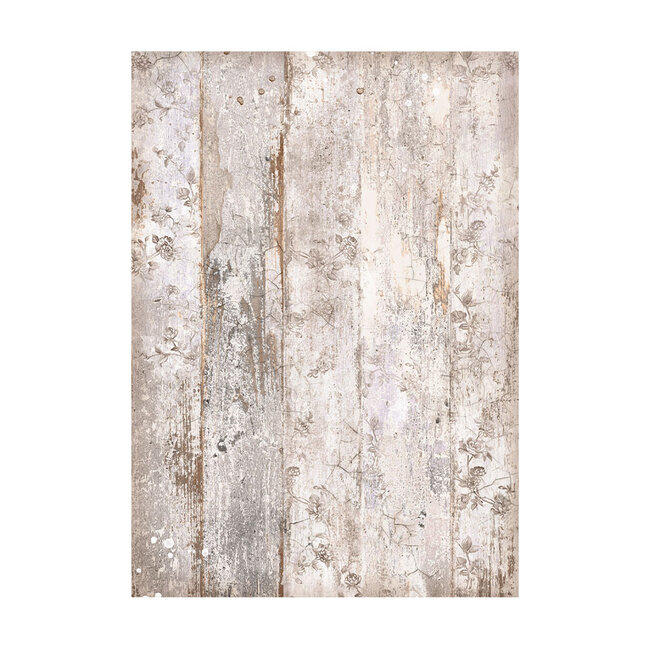 Stamperia Selection 8 Rice paper A6 backgrounds - Romance Forever