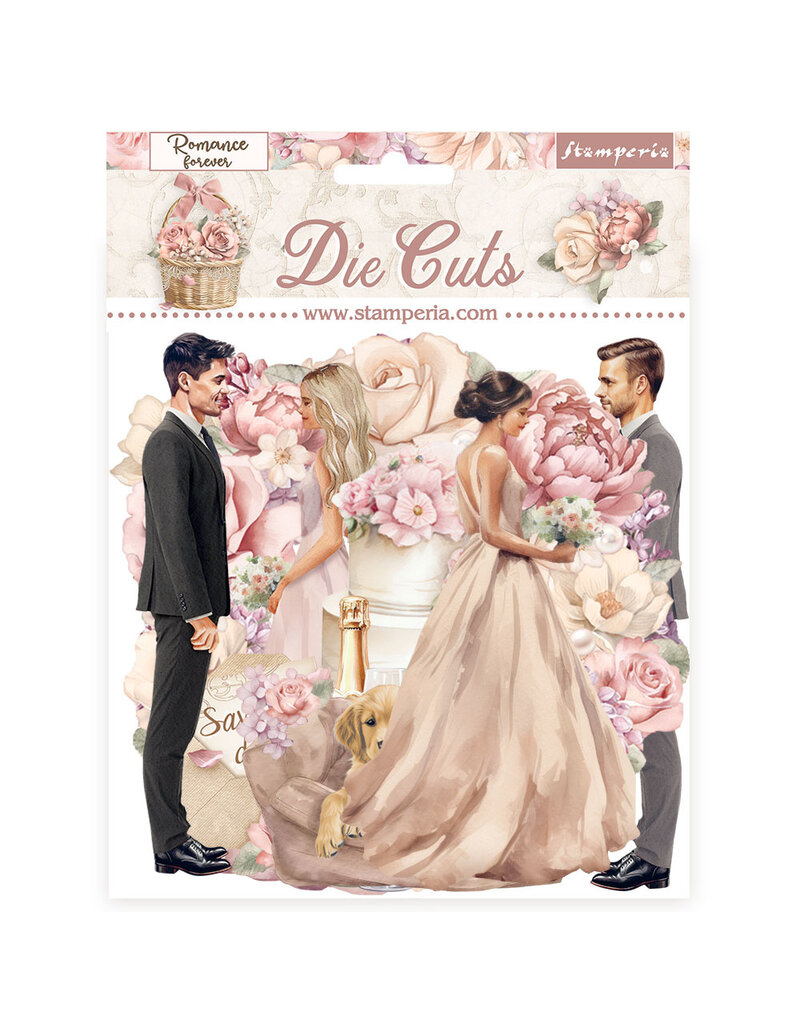 Stamperia Die cuts assorted - Romance Forever Ceremony Edition