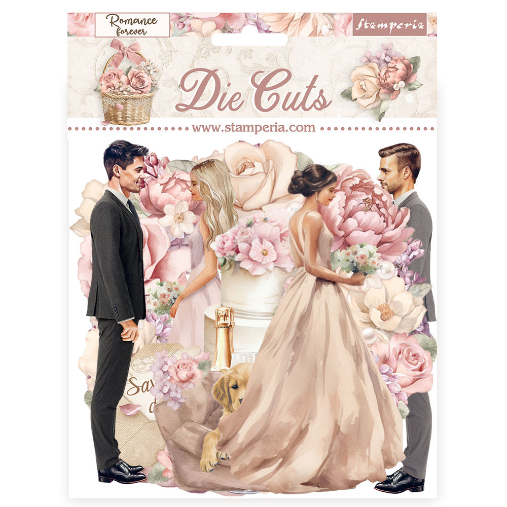 Stamperia Die cuts assorted - Romance Forever Ceremony Edition