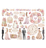 Stamperia Die cuts assorted - Romance Forever Ceremony Edition