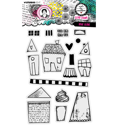 Studio Light ABM Clear Stamp Home alone Signature Collection nr.597