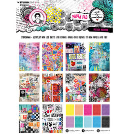 Studio Light ABM Designer Paper Pad Postage madness Signature Collection nr.132