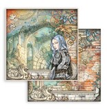 Stamperia Scrapbooking Pad 10 sheets cm 30,5x30,5 (12"x12") - Sir Vagabond in Fantasy World