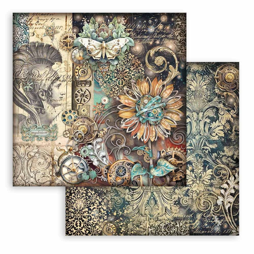 Stamperia Scrapbooking Pad 10 sheets cm 30,5x30,5 (12"x12") - Sir Vagabond in Fantasy World