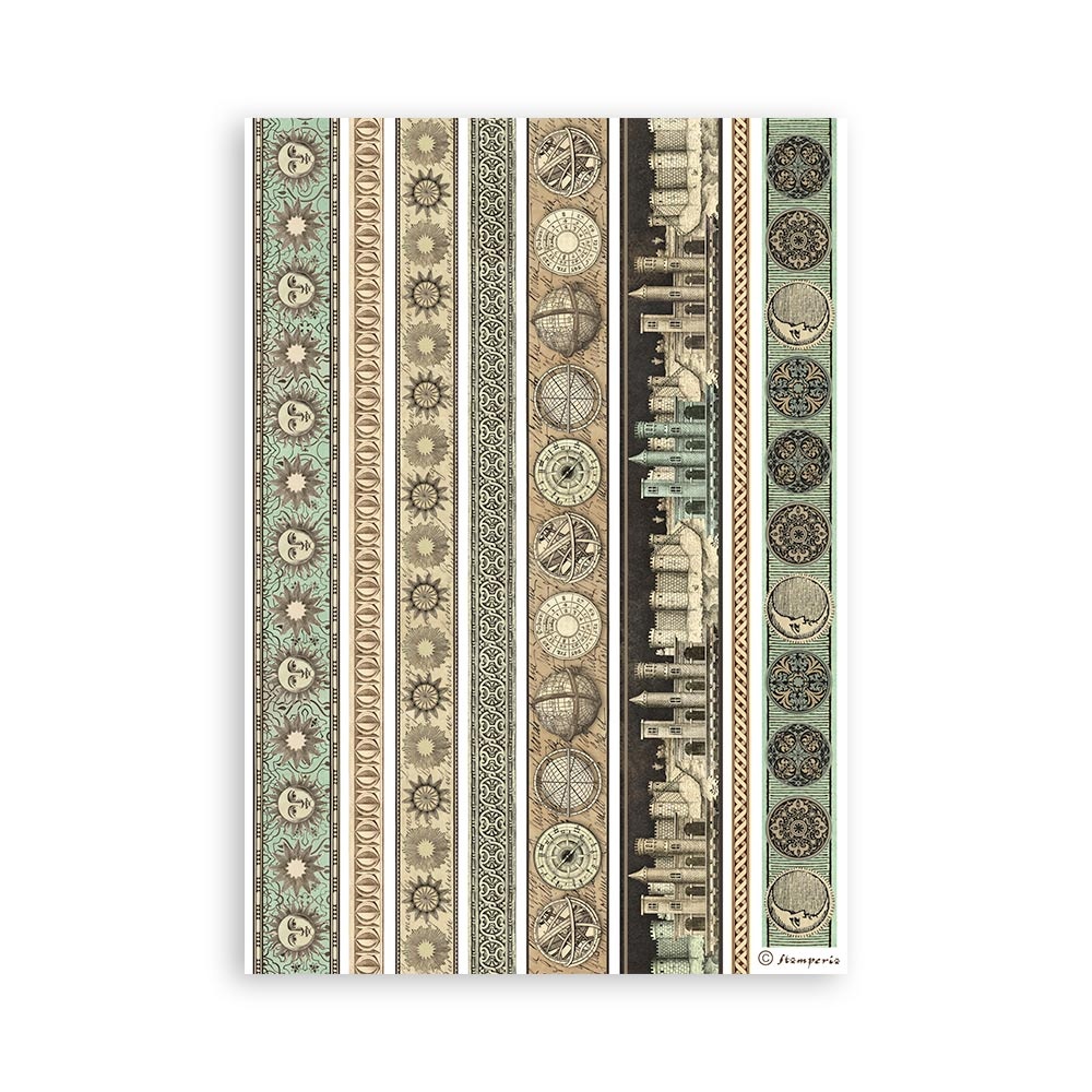 Stamperia Washi pad 8 sheets A5 - Sir Vagabond in Fantasy World