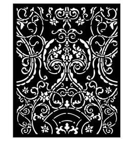 Stamperia Thick stencil cm 20X25 - Sir Vagabond in Fantasy World metal decor