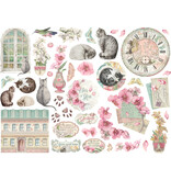 Stamperia Die cuts assorted - Orchids and Cats