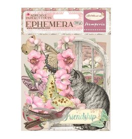 Stamperia Ephemera  - Orchids and Cats