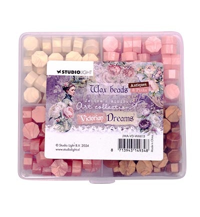 Studio Light JMA Wax Beads 4 colors Pink Victorian Dreams 60 G nr.13