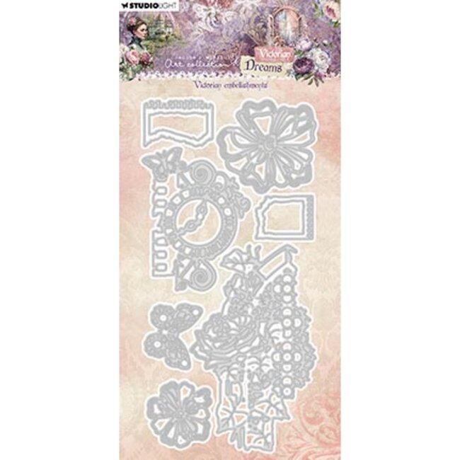 Studio Light JMA Cutting Die Victorian embellishments Victorian Dreams nr.782