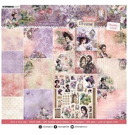 Studio Light JMA Designer Paper Pad Double-sided scrapbooking Victorian Dreams nr.138