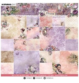 Studio Light JMA Designer Paper Pad Background designs Victorian Dreams nr.139