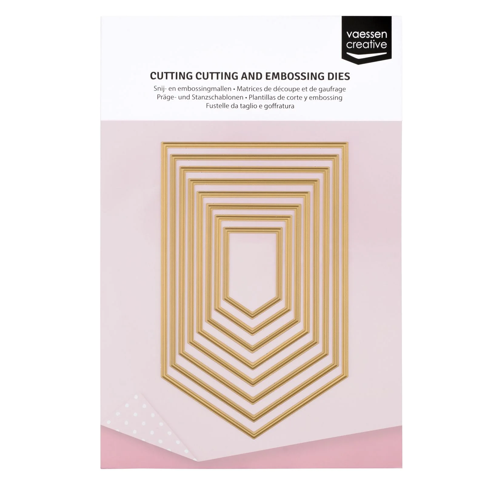 Vaessen Creative Vaessen Creative • Essentials Snij- en Embossingmallen Banner Swallowtail