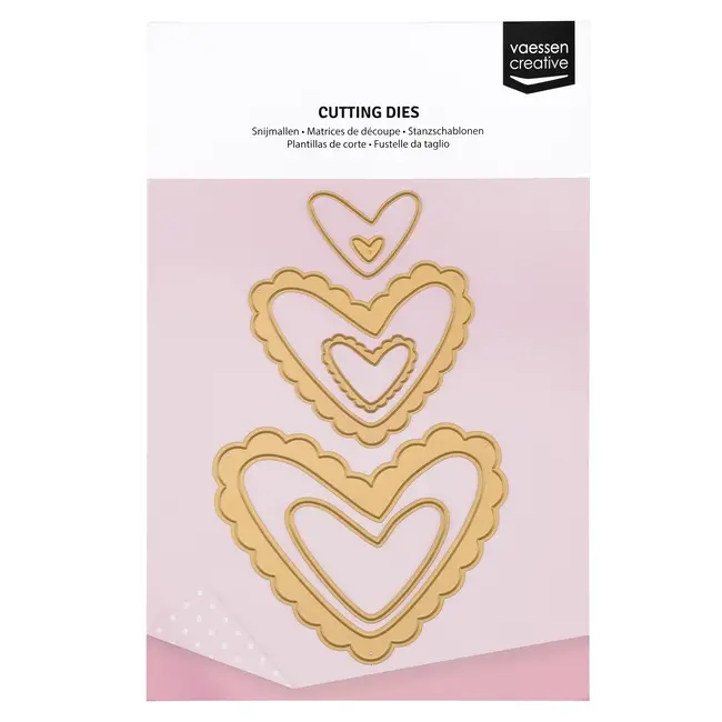 Vaessen Creative Vaessen Creative • Essentials Cutting Dies Playful Hearts