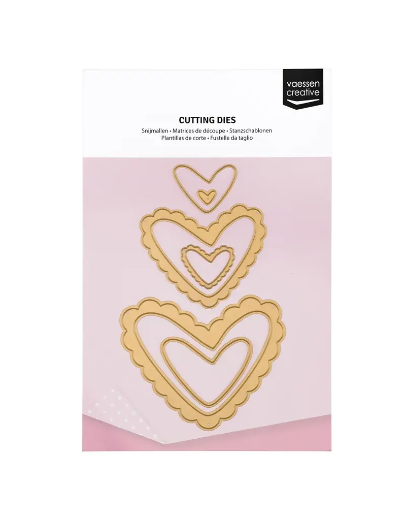 Vaessen Creative Vaessen Creative • Essentials Cutting Dies Playful Hearts