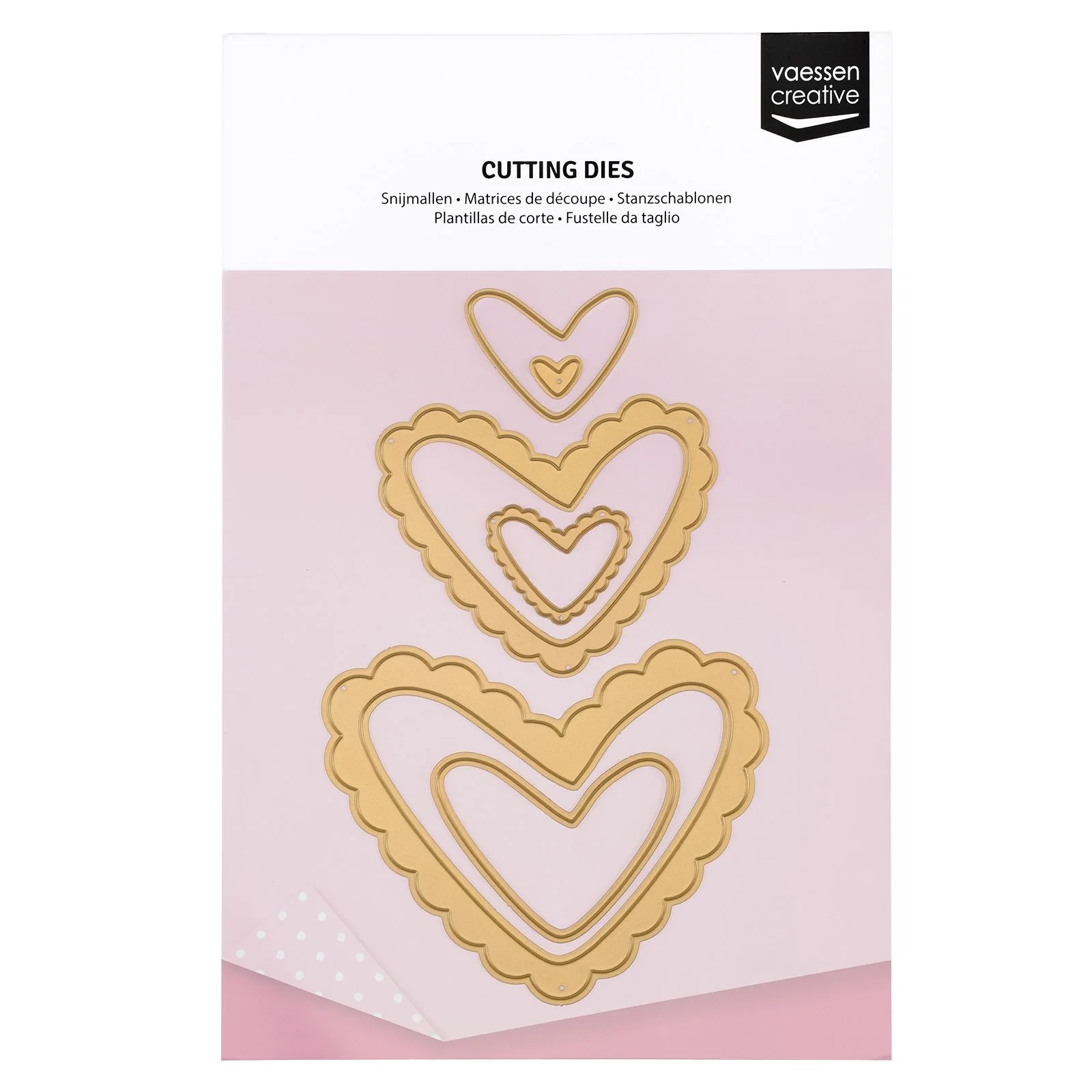 Vaessen Creative Vaessen Creative • Essentials Cutting Dies Playful Hearts