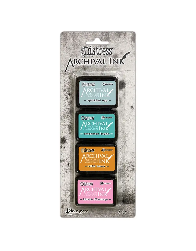 Tim Holtz · Ranger Ranger • Tim Holtz Distress Archival mini ink pad Kit 4