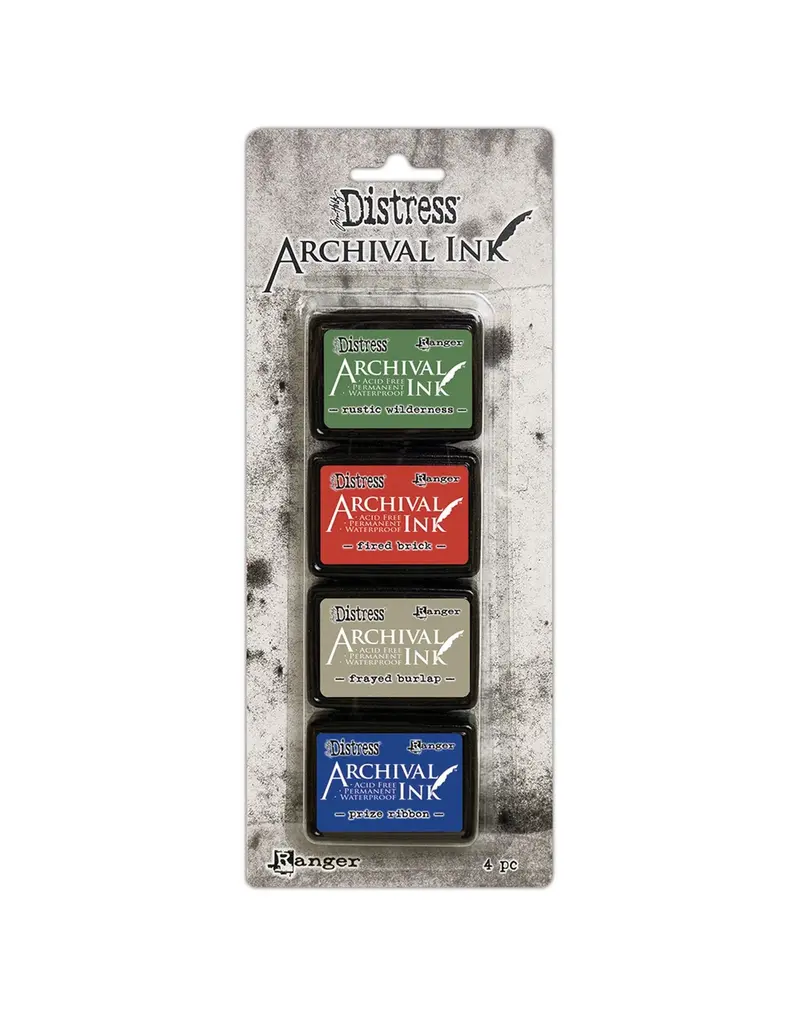 Tim Holtz · Ranger Ranger • Tim Holtz Distress Archival mini ink pad Kit 6