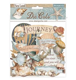 Stamperia Die cuts assorted - Sea Land