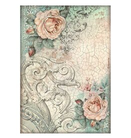 Stamperia A4 Rice paper packed - Brocante Antiques roses