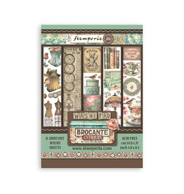 Stamperia Washi pad 8 sheets A5 - Brocante Antiques