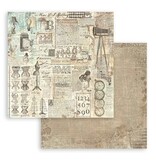 Stamperia Scrapbooking Pad 10 sheets cm 30,5x30,5 (12"x12") Maxi Background selection -  Brocante Antiques