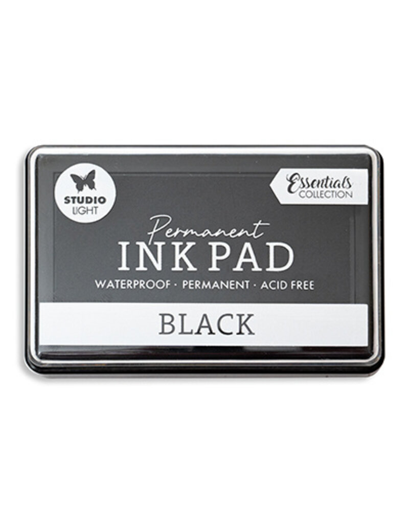 Studio Light SL Ink Pad Permanent Black ink Essentials Tools nr.24