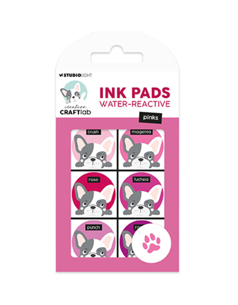 Studio Light CCL Ink Pads Water-reactive Pinks Essentials nr.29