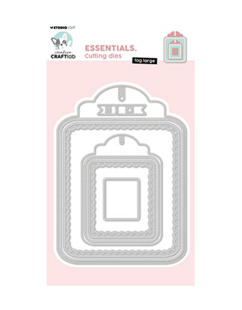 Studio Light CCL Cutting Die Tag large Essentials nr.801