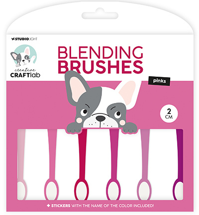 Studio Light CCL Blending brushes 2cm soft brush pinks Essentials nr.15