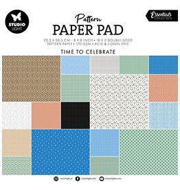 Studio Light SL Pattern Paper Pad Background designs Essentials nr.154