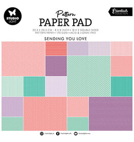 Studio Light SL Pattern Paper Pad Background designs Essentials nr.153