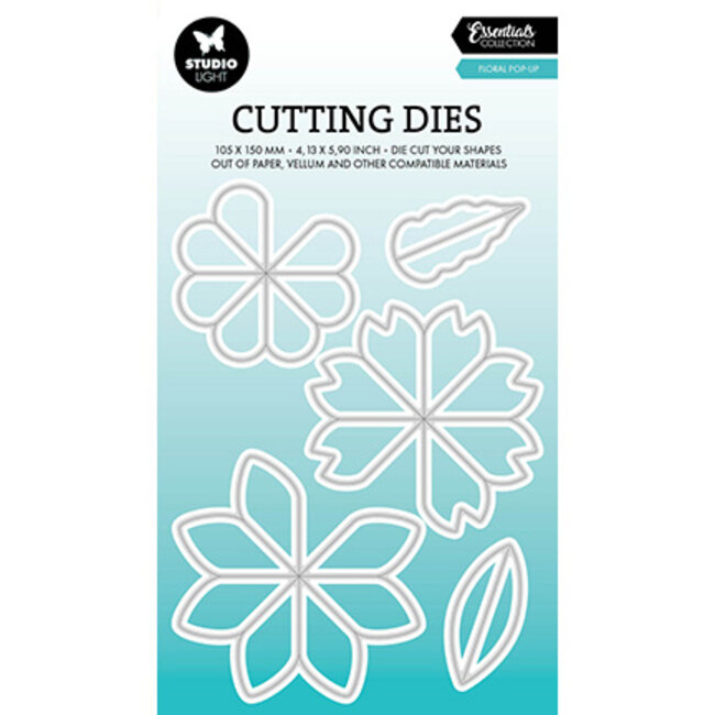Studio Light SL Cutting dies Floral pop-up Essentials nr.807