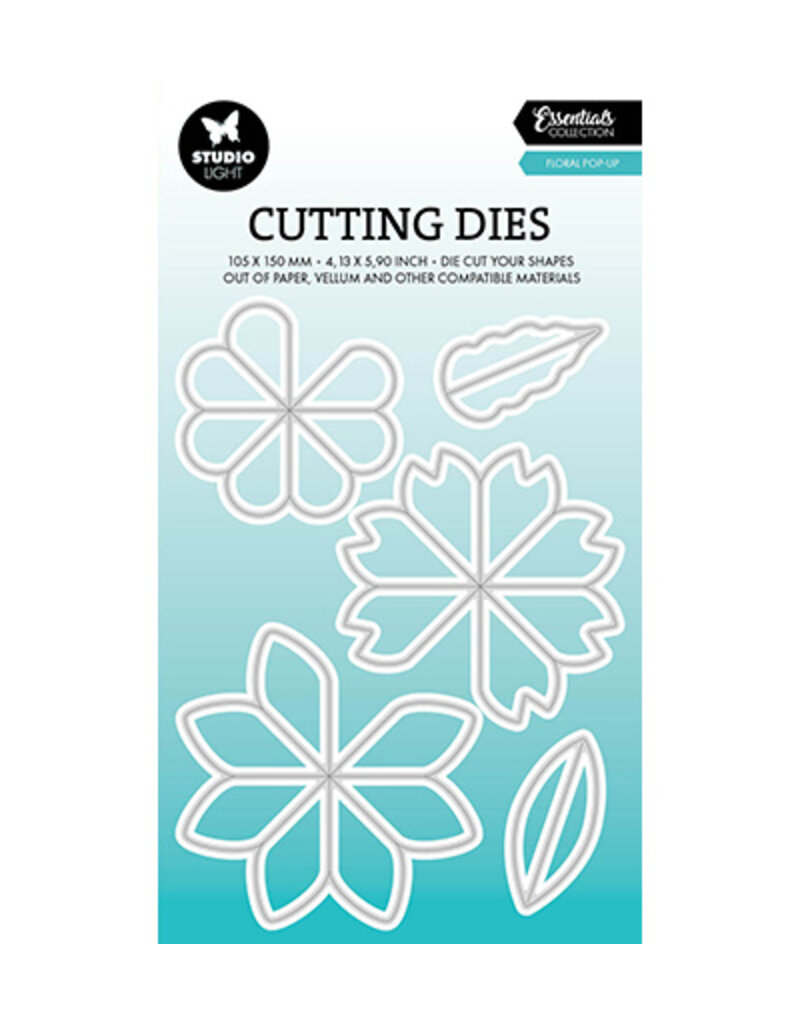 Studio Light SL Cutting dies Floral pop-up Essentials nr.807