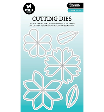 Studio Light SL Cutting dies Floral pop-up Essentials nr.807