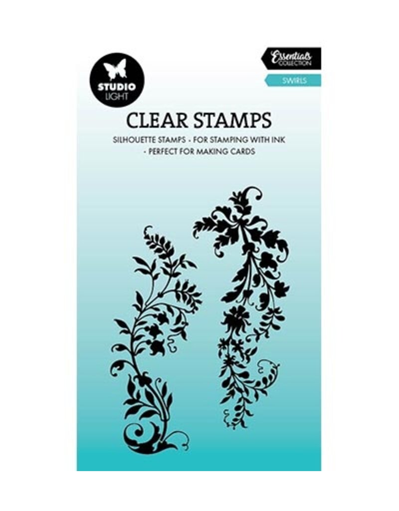Studio Light SL Clear Stamp Swirls Essentials nr.617