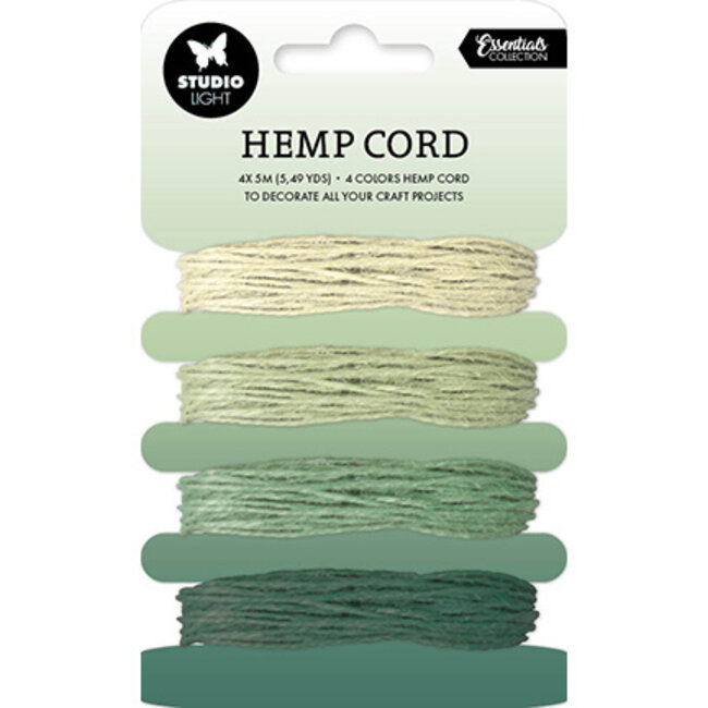 Studio Light SL Hemp Cord Shades of green Consumables nr.08