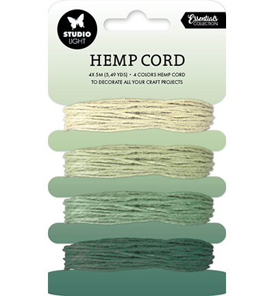 Studio Light SL Hemp Cord Shades of green Consumables nr.08