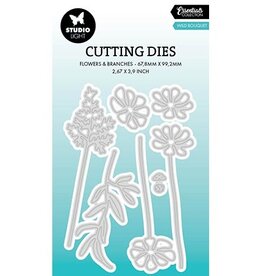 Studio Light SL Cutting Die Wild bouquet Essentials nr.790